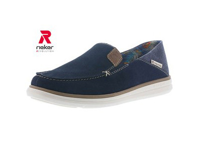 Rieker Herren Snekaer blau