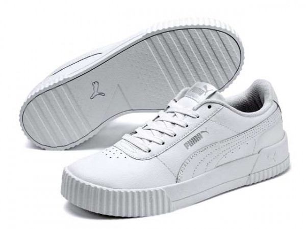 Puma Damen Sneaker Carina L weiss