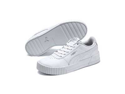 Puma Damen Sneaker Carina L weiss