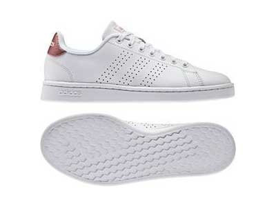 Adidas Damen Sneaker Low Advantage weiss